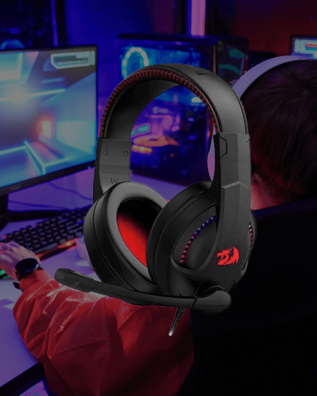 AURICULAR REDRAGON H211 CRONUS RGB