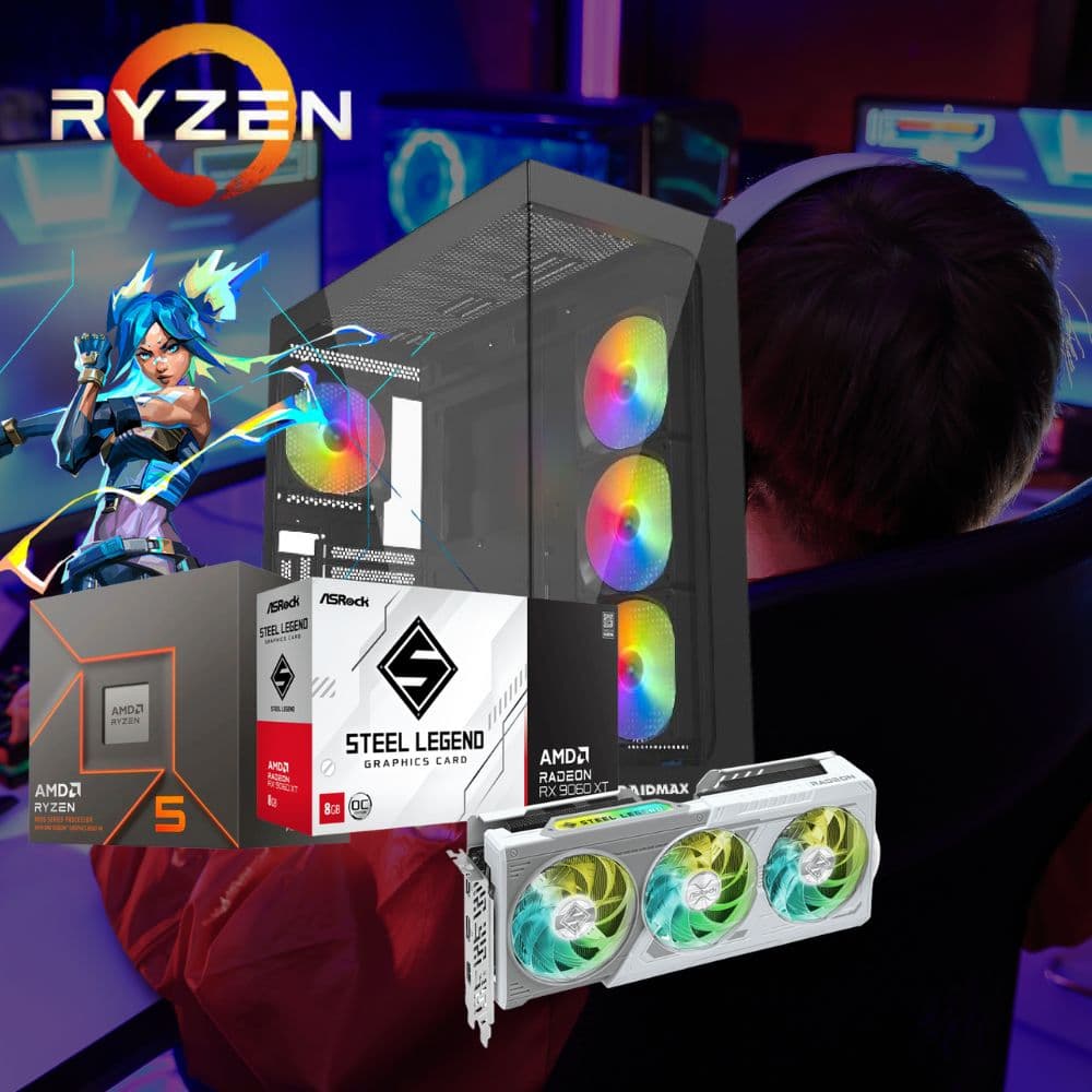 PC Gamer Nova Ultra (Ryzen 5 8400F+RX 9060 8GB)
