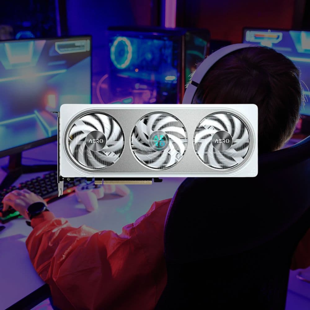 Placa de video GIGABYTE AERO RTX 5060TI 8GB