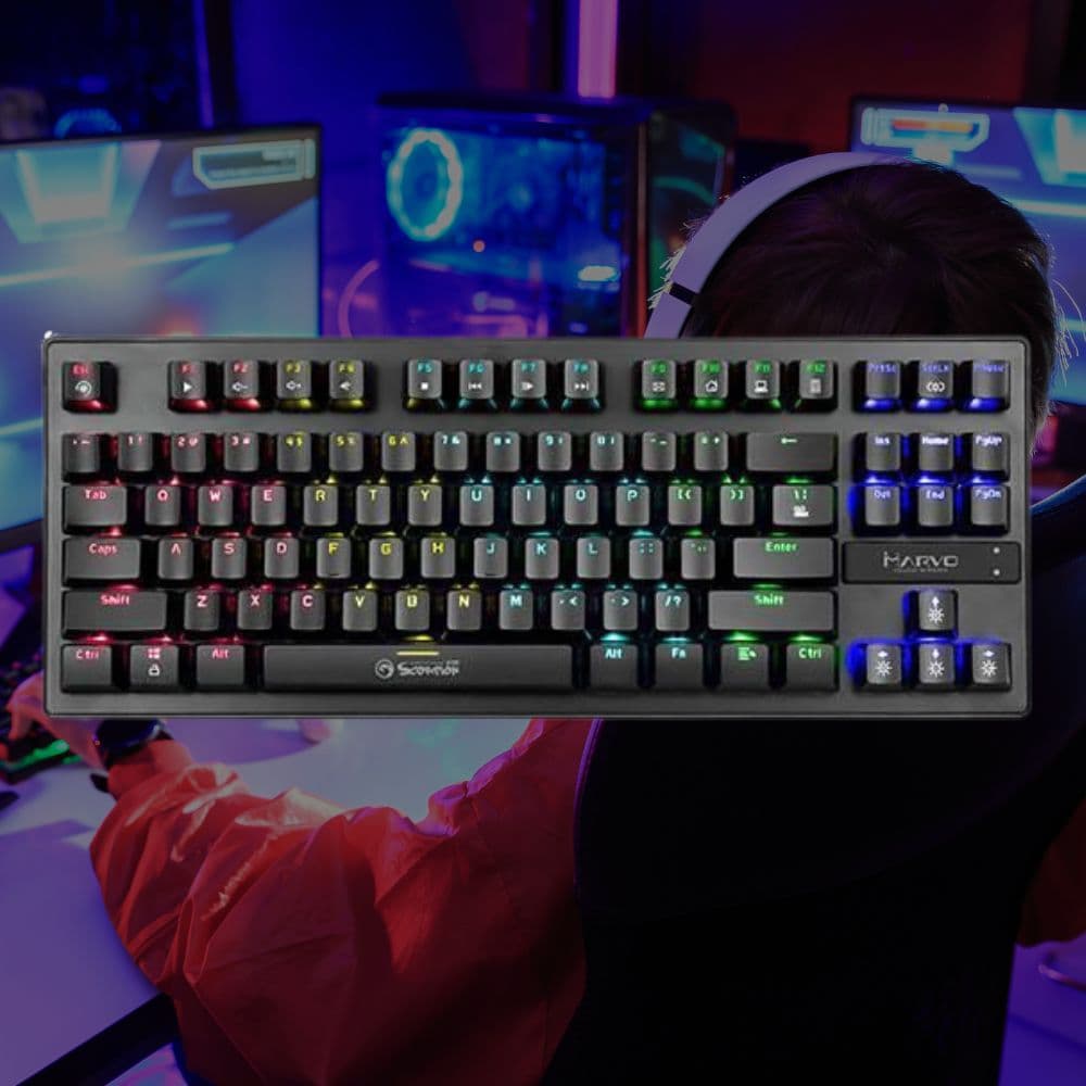 Teclado Mecanico Ultracompacto Marvo KG901