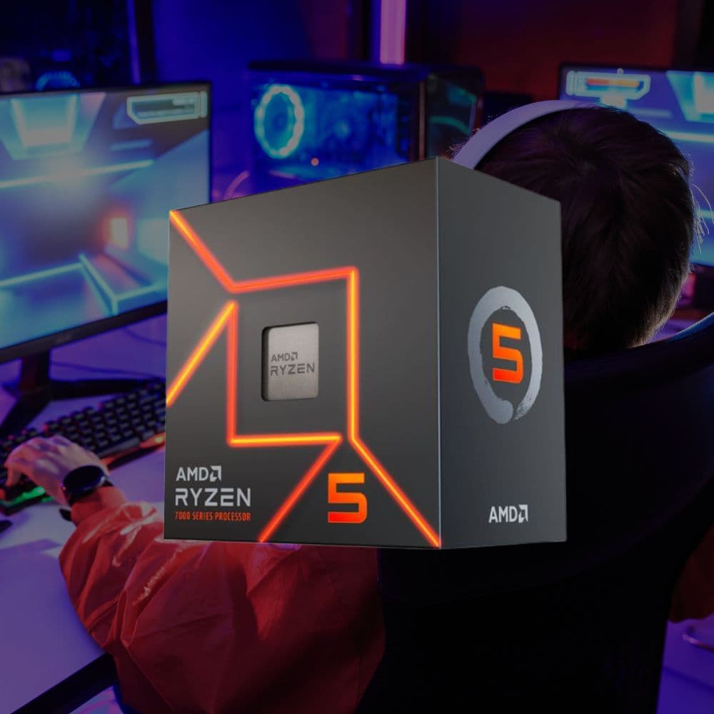 Microprocesador AMD Ryzen 5 7600 C/COOLER
